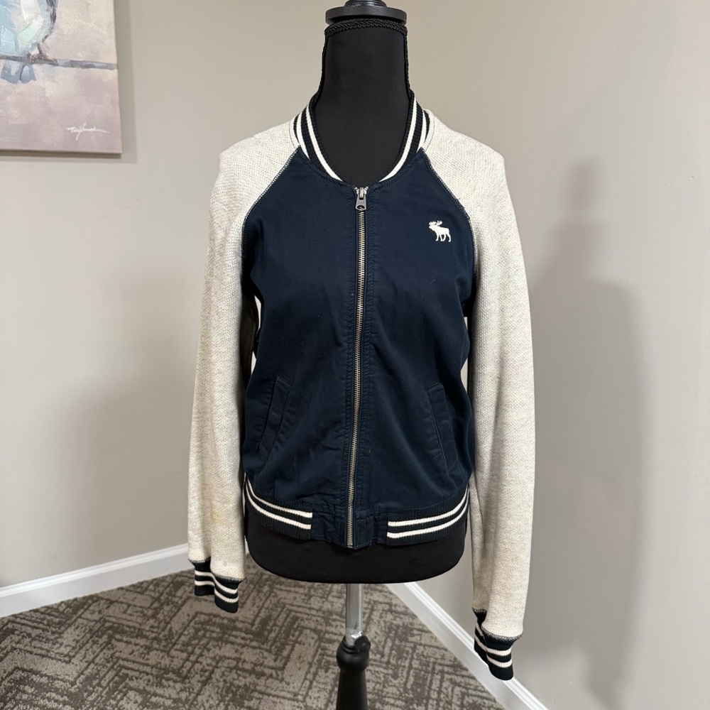 Varsity Jacket Sweater - A&F New York